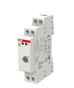 Реле освещенности TL1 c датчиком 1 диапазон 2CSM229921R1341