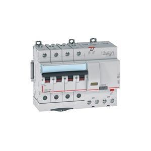 Дифференциальный автомат  4П  20А  300мA  Legrand  АВДТ  DX3  характеристика С  тип А  4П C20А 300мА-A 411240